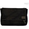 Unitgarage / ユニットガレージ Fezzan Messenger Bag Crust leather， JetBlack | U042-JetBlack