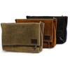 U042-JetBlack Fezzan Messenger Bag Crust leather | U042 UnitGarage (jbgK[W) 64758979