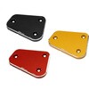CNC Racing FLUID RESERVOIR CAP FRONT BRAKE - BICOLOR， Red/Silver | TF603R
