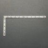 250x500mm シルバー曲尺 エスコ