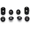 CNC Racing FRAME CAPS KIT MV AGUSTA BRUTALE 1090， Black | TT346B