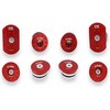 CNC Racing FRAME CAPS KIT MV AGUSTA BRUTALE 1090， Red | TT346R