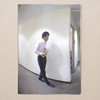 230x330mmフラット型凸面機能ミラー(片側/マグネット) エスコ