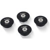 CNC Racing Frame caps sets Ducati Monster， Black | TT300B