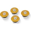 CNC Racing Frame caps sets Ducati Monster， Gold | TT300G
