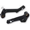 CNC Racing Gear/Rear brake levers kit Ducati Multistrada - SLIDE， Black | PEC02B