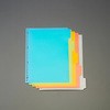 A4判 カラーインデックス(PPシート/5色入) エスコ