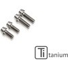 KV440X HEADLIGHT SCREW SET (4 pcs) - TITANIUM Titanium CNC Racing (�V�[�G�k�V�[���[�V���O) 64767975