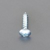 4  x 20mm トラス頭タッピングビス(ユニクロ/20本) エスコ