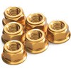 CNC Racing NUTS RING GEAR M10X1.0， Gold | DA384G