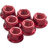 CNC Racing NUTS RING GEAR M10X1.0， Red | DA384R