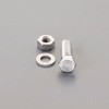 M20x100mm強力六角ボルト(SUS/ナットワッシャ付全ネジ エスコ