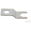 M16 アジャストボルト固定金具(三価ホワイト) エスコ