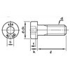 EA949MY-312 M3 x12mm[A2-100]低頭六角穴付ボルト(SUS/4本 エスコ 64798065