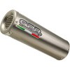 Original For Mv Agusta Brutale 750 S 2000/06 Homologated スリッポンエキゾースト  M3 Titanium Natural GPR Exhaust (ジーピーアールエキゾースト)