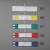 420x90mm 腕章(差込式・クリップタイプ/緑) エスコ