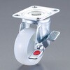 EA986PT-242 75mm キャスター(自在金具・ブレーキ付) エスコ 64817148