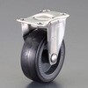 EA986PT-533 100mm キャスター(固定金具・ステンレス製) エスコ 64817595