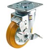 EA986PT-626 150mm キャスター(自在金具・ブレーキ付・静電防止) エスコ 64817893
