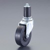 65mm キャスター(自在金具・パイプ用) エスコ
