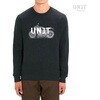 U106_s Pioneer Carbon black sweatshirt�C Size S | U106-s UnitGarage (���j�b�g�K���[�W) 64819398