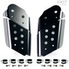 Unitgarage / ユニットガレージ Radiator side protection guards Pan America 1250， Black | 3312-Black