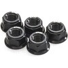 CNC Racing REAR SPROCKET NUTS APRILIA M10X1.25， Black | DA383B