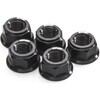 CNC Racing REAR SPROCKET NUTS M10X1.0， Black | DA386B