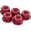 CNC Racing REAR SPROCKET NUTS M10X1.0， Red | DA386R