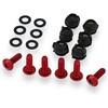 CNC Racing Screen bolt kit 6 pcs - Ducati， Red | KV435R