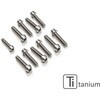 KV449X Screw kit triple clamps for Ducati Hypermotard - Titanium Titanium CNC Racing (�V�[�G�k�V�[���[�V���O) 64830257