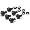 CNC Racing / シーエヌシーレーシング Screws kit Front Mudguard Ducati Multistrada V4， Black | KV471B
