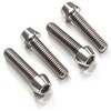 KV371X Screws set �t�����gaxle clamp M6x25 (4 pcs) - Titanium Titanium CNC Racing (�V�[�G�k�V�[���[�V���O) 64830914