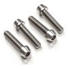 KV381X Screws set �t�����gaxle clamp M6x30 (4 pcs) - Titanium Titanium CNC Racing (�V�[�G�k�V�[���[�V���O) 64830930