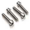 KV394X Screws set �t�����gaxle clamp M8x25 (4 pcs) - Titanium Titanium CNC Racing (�V�[�G�k�V�[���[�V���O) 64830939