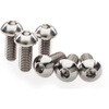 KV375X Screws set �t�����gbrake disc M8x20 (6 pcs) - Titanium Titanium CNC Racing (�V�[�G�k�V�[���[�V���O) 64830966