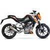RKT72SEO Serket (Taper)�e�[�p�[�X���b�v�I�� �X�e�����X�X���[�u e�}�[�N KTM Duke 125 / 200 2011 - 201 Scorpion (�X�R�[�s�I��) 64832795