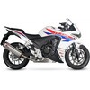 RHA157SEO Serket �X���b�v�I�� �X�e�����X�X���[�u e�}�[�N Honda CBR 500R 2013 - 2015 Scorpion (�X�R�[�s�I��) 64835464