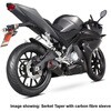 RYA95SYSSEO Serket テーパーフルシステム ステンレススリーブ Yamaha YZF R 125 14-Current 2014 - 2018 Scorpion (スコーピオン) 64836794