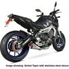 RYA93SYSTEO Serket �e�[�p�[�t���V�X�e�� �`�^���X���[�u Yamaha MT-09 2013 - 2018 Scorpion (�X�R�[�s�I��) 64836925