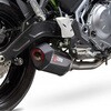 RKA117SYSCEO Serket �t���V�X�e�� �J�[�{���t�@�C�o�[�X���[�u Kawasaki Z650 2017 - 2018 Scorpion (�X�R�[�s�I��) 64837020