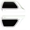 2708-White-Black SIDE DUCATI KITS DUCATI FUORILUOGO FOR LOW MUFFLER | 2708 UnitGarage (jbgK[W) 64838325