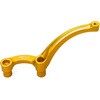 CNC Racing Steering damper kit - bracket Ducati Monster 1200， Gold | SD103G