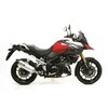 73696A2Y SUZUKI DL 1000 V-STROM 14 IPERSPORT ALU MINIUM SILENCER WITH CARBY END CAP Gianelli exhaust (�W���l���G�L�]�[�X�g) 64845228