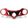 CNC Racing / シーエヌシーレーシング Triple clamps Ducati Panigale V4 - Top yoke CARBON， Red | PST17R