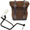 Unitgarage / ユニットガレージ Waxed Suede Side Pannier + Right Subframe Guzzi V7， ColoradoBrown | U002+2213DX-ColoradoBrown