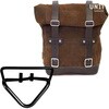 Unitgarage / ユニットガレージ Waxed Suede Side Pannier + Right Subframe husqvarna 401 (2020 until now)， ColoradoBrown | U002+3004DX-ColoradoBrown