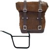 Unitgarage / ユニットガレージ Waxed Suede Side Pannier + Right Subframe Pan America 1250， ColoradoBrown | U002+3304DX-ColoradoBrown