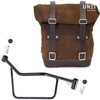 Unitgarage / ユニットガレージ Waxed Suede Side Pannier + Right Subframe R 1200 R LC， ColoradoBrown | U002+2101DX-ColoradoBrown