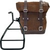 Unitgarage / ユニットガレージ Waxed Suede Side Pannier + Right Subframe Sportster S 1250， ColoradoBrown | U002+3320DX-ColoradoBrown